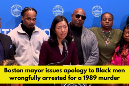 Boston mayor issues apology to Black men wrongfully arrested for a 1989 murder